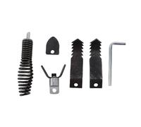 FTVOGUE Kit de Coupe-Canalisations en Acier Inoxydable pour Câbles de 5/16 à 3/4 Pouces, Ensemble D'outils de Dragage de Canalisations pour Propriétaires et Plombiers