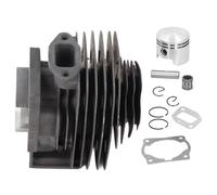 FTVOGUE Kit de Cylindre et Piston pour 44mm 52CC Moteur 44F-5, Pièces de | Alliage en Aluminium et Silicium de Haute qualité, Résistant à L'usure et à la Corrosion, pour Remplacement de
