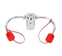 FTVOGUE Kit de Lavage des Yeux monté sur Robinet, Lavage des Yeux d'urgence Rotatif à 360 Degrés avec Débit d'eau Réglable et 3 Adaptateurs pour évier de Cuisine 'usine de Laboratoire