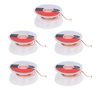 FTVOGUE Kit de Mèches à Souder en Laiton, 5 Pièces, 1,5 M X 1, Mm, sans Tresse de Soudage Propre, pour la Réparation des PCB, l'électronique, le Retrait des Soudures, pour les Techniciens, les