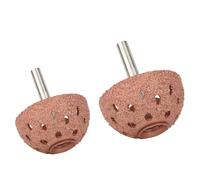 FTVOGUE Kit de Polissage de Réparation de Pneus, Solide, Résistant à l'usure, 2pcs Broyeur de Broyage de Têtes de Tungstène en Acier de Buffage, Fonctionnement Rapide, Durée de Vie Longue, Adaptée