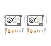 FTVOGUE Kit de Reconstruction de Carburateur de Moto, 2 Ensembles de Kit de Réparation de Carburateur Universel Outil de Révision de Carburateur pour Yamaha Banshee YFZ350 YFZ 350 ATV 1988-2006