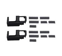 FTVOGUE Kit D'essuie-glace de Buse en Silicone, Paquet de 2 Adaptés à L'imprimante 3D Lab P2S avec Structure Fermée, Colonne Plus Grande et Conception de Brosse pour une Installation