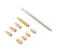 FTVOGUE Kit D'inserts Filetés à Souder, Douilles en Laiton, Tailles M2 à