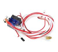 FTVOGUE Kit Hotend d'imprimante 3D, Bloc en Aluminium avec Buse et Tige Chauffante, Mise à Niveau Idéale pour les Utilisateurs de Télécommande V6 1,75 Mm ABS PLA