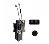 FTVOGUE Kit Hotend D'imprimante 3D, Buse Entièrement Métallique de 0,2 Mm avec Composant Chauffant en Céramique 48 W pour Snapmaker U1, Compatible avec Buse en Acier trempé et