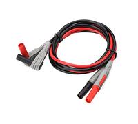 FTVOGUE Kits de Fils de Test Ensemble de Fils de Test Multimètre avec Fiche Banane Pinces Câble de 1 M pour le Remplacement du Multimètre Numérique électronique