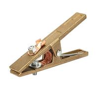 FTVOGUE Laiton Pince de Masse, Pince de Terre à Souder pour Souduremise à la Terre de Câble pour la Machine de Soudure (300A)