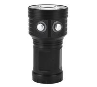 FTVOGUE Lampe de Poche Sous-marine, Alliage d'aluminium, Torche étanche à 27 LED avec Portée de 300 M pour la Plongée et l'exploration Sous-marine