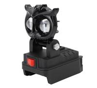 FTVOGUE Lampe de Travail LED sans Fil 18 W Portable avec Ports de Charge USB, Lumière Haute luminosité Rotative à 180 Degrés pour Atelier, Garage, Camping en Plein Air