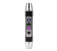 FTVOGUE Lampe d'évaluation Jade, Double Source de Lumière en Alliage d'aluminium, Torche 'identification de Pierres Précieuses Rechargeable par USB pour les Amateurs de Bijoux 360 Lumens