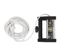 FTVOGUE Lampe D'inspection de Peinture Murale, Puce LED 15 W, luminosité 1500 Lm, Angle de Diffusion 120° X 5°, Lentille en Polycarbonate Résistant aux Chocs, pour le Polissage (ABS+gel de silice)