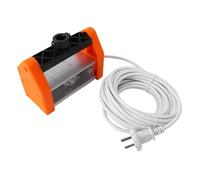 FTVOGUE Lampe D'inspection Murale à LED, luminosité 1000 Lm, Lentille Grand Angle 155 ° avec Surface D'appui en Silicone pour L'acceptation du Polissage de la Peinture des Cloisons (Prise UE 100-240V)