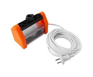 FTVOGUE Lampe D'inspection Murale à LED, luminosité 1000 Lm, Lentille Grand Angle 155 ° avec Surface D'appui en Silicone pour L'acceptation du Polissage de la Peinture des Cloisons (Prise UE 100-240V)