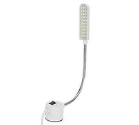 FTVOGUE Lampe LED à Col de Cygne pour Machine à Coudre, 30 Perles, avec Base Magnétique, Lumière du Soleil 6000K, pour éclairer la Zone de Travail