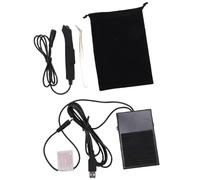 FTVOGUE Lampe pour Cils avec Pédale 5 W à Durcissement Rapide 395-400 Nm, Lampe d'extension de Cils Portative en Alliage d'aluminium pour Techniciens 'ongles de