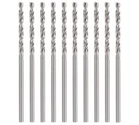 FTVOGUE Lot de 10 Forets Hélicoïdaux en Acier Rapide de 1,55 Mm pour le Perçage de Bijoux et le Perçage de Perles