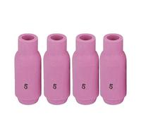 FTVOGUE Lot de 10 tasses de protection de buse en céramique pour torche de soudage TIG WP-17/18/26 (10N49(#5))