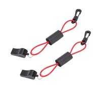 FTVOGUE Lot de 2 Sifflets de sécurité Aigus, Portables, d'urgence, avec Cordon, pour Activités en Plein Air, pour la Navigation, la Randonnée, Le Camping, la Voile, Le Kayak et Les
