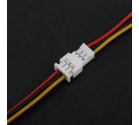 FTVOGUE Lot de 20 connecteurs mâle-femelle 1,25 mm Connecteurs d'angle JST avec câbles (3 broches)