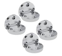 FTVOGUE Lot de 4 Charnières à Bascule Robustes en Alliage de Zinc pour Tables Pliantes, avec Mécanisme D'ouverture et de Fermeture facile. Accessoires pour meubles.