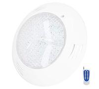 FTVOGUE Lumière sous-Marine 300LED RVB, Lampe de Piscine étanche AC12V avec Télécommande, 7 Couleurs Statiques et 3 Effets pour la Décoration de Piscine
