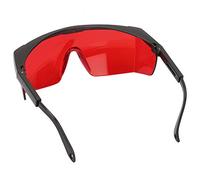 FTVOGUE Lunettes de Protection Durables dans Toutes les Directions, Lunettes de sécurité Portables Anti- pour les Yeux PC pour Diodes Bleu-violet pour Diodes (rouge)