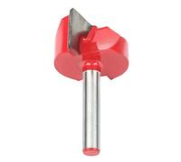 FTVOGUE Machine à Découper CNC en Acier au Carbure de Tungstène, Outil de Coupe pour Fraise à Bois de Haute dureté, Rainurage de Divers Matériaux, y Compris le Bois MDF PVC, 6*22mm, 1 Pièce (6*25)