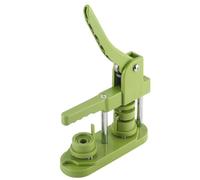 FTVOGUE Machine à Fabriquer des Boutons avec 100 Ensembles de Fournitures | Matériau ABS, Moule Circulaire de 1,25 Pouces, Compatible avec les Motifs et Photos de Panda, Poignée Permettant
