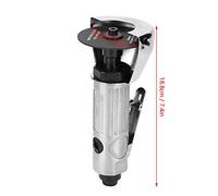 FTVOGUE Machine de Découpe Pneumatique 3 Pouces, Outil de Coupure d'air à Grande Vitesse avec Patin de Ponçage Réglable en Alliage d'aluminium pour l'automobile et la Fabrication (Machine de