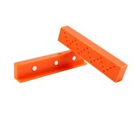 FTVOGUE Mâchoires D’étau Magnétiques, Protections Rainurées en PVC 6 Po | PVC Souple, Inserts de Serrage Rainurés, Bois Plastique Métal Tuyaux, Fixations de Perceuse à Colonne Pinces de Fraisage