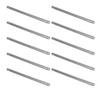 FTVOGUE Magnetic 6mm Hex Driver Bits, 10-Piece Hardened S2 Steel Set | Longueur de tige de 150 mm, tige hexagonale de 6,35 mm, forte adhérence des embouts pour les vis, traité thermiquement pour