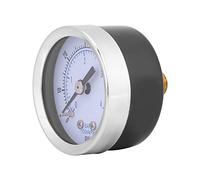 FTVOGUE Manomètre à Cadran de 40 Mm, Outil de Mesure de la Pression Métallique pour Applications Hydrauliques et Pneumatiques, Cadran de 4 Cm Facile à Lire avec Marquages numériques Clairs, Idéal