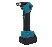 FTVOGUE Marteau Automatique sans Fil, Pistolet à Clous Réglable à 0 à 90 Degrés avec Pointe Magnétique et Lumière LED, Cloueur à Charpente pour Armoire D'installation de Plafond à Bois (Prise UE)