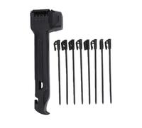 FTVOGUE Marteau sur Piquet de Tente 3 en 1 avec Arrache-clou, 8 Piquets