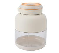 FTVOGUE Mélangeur Portable, Broyeur à Glace Puissant avec Batterie 1300 MAh et Tasse Tritan 800 Ml pour Smoothies, Shakes et Jus (WHITE)