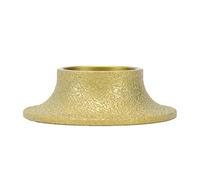 FTVOGUE Meule de Bords, Acier au Manganèse, Diamètre 75 Mm, Disque à Main à Profil 60 pour Carreaux de Céramique, Marbre et Béton