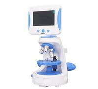 FTVOGUE Microscope Biologique Microscope composé Optique ABS 40X 640X Écran TV LED Réglable pour Enfants étudiants, 3 Modes de Visualisation pour l'éducation Scolaire, l'exploration Scientifique,