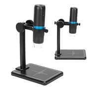 FTVOGUE Microscope D'inspection Numérique WiFi, Grossissement 50x-1000x | Streaming sans fil HD 1080P, 8 LED réglables, compatible iOS PC , étude des insectes minéraux végétaux