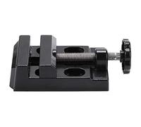 FTVOGUE Mini étau de Table en Alliage d'aluminium, Outil de Serrage Compact pour l'artisanat et le Travail des Métaux, Parfait pour les Ateliers à Domicile 4,3 X 2,2 Pouces