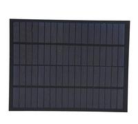 FTVOGUE Mini Panneau Solaire, Module d'énergie Solaire Polycristallin 18 V 5 W, 170 X 220 Mm, Panneau de Batterie en Polysilicium de 3 Mm d'épaisseur pour Projets de Bricolage, Jouets, Chargement en