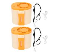 FTVOGUE Mini Ventilateur Rechargeable USB à Clip Rotatif à 360 ° pour une Utilisation en Extérieur
