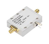 FTVOGUE Module Amplificateur RF à Large Bande, Amplificateur de Signal 40 DB à Faible Bruit en Alliage d'aluminium 30-4000 MHz pour Ondes Courtes et Télécommande