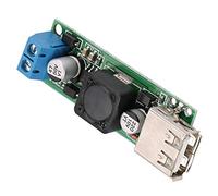 FTVOGUE Module Convertisseur DC-DC, Source d'alimentation Abaisseur de Tension 12 V 24 V avec Sortie de Charge Rapide 3,4 A pour Périphériques USB