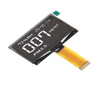 FTVOGUE Module d'affichage LCD Organique 2,42 Pouces, Construction en Verre, écran 128x64 Auto-éclairé pour Projets de Bricolage et électronique (Affichage Blanc)