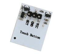 FTVOGUE Module de Capteur à Bouton Tactile Capacitif avec Durée de Vie Illimitée pour une Utilisation Durable et une Protection contre l'humidité pour les Environnements Intérieurs et Extérieurs