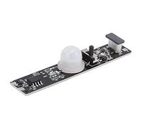 FTVOGUE Module de Capteur de Mouvement Infrarouge, Module de Capteur Infrarouge ABS avec Délai Réglable de 20 Secondes, Distance de Détection de, DC 5 V 1 A pour Les Lumières d'armoires de Cuisine,