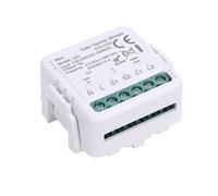 FTVOGUE Module de Porte de Garage APP TéléCommande Interrupteur de Porte Roulante Commande Vocale avec Fonction de Minuterie pour L'intégration Smart Home (QSS10-C03)