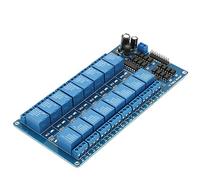 FTVOGUE Module de Relais 12 V avec Protection Optocoupleur, Carte de Commande de qualité Industrielle pour AC 220 V et DC 30 avec Gestion Multicanal pour la Domotique