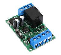 FTVOGUE Module de Relais Module de Relais Multifonction en Plastique 12 V 1 Canal MODBUS RTU Port Série 6 Modes de Fonctionnement pour les Projets de Bricolage d'automatisation Industrielle de